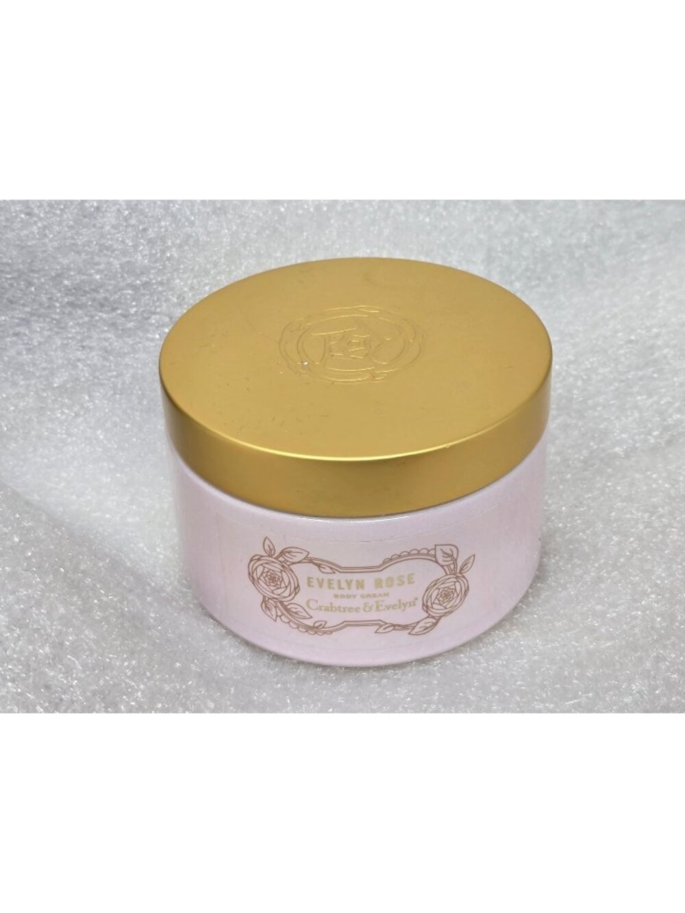 Evelyn Rose Body Cream By Crabtree & Evelyn 6 Oz Pink Jar Original